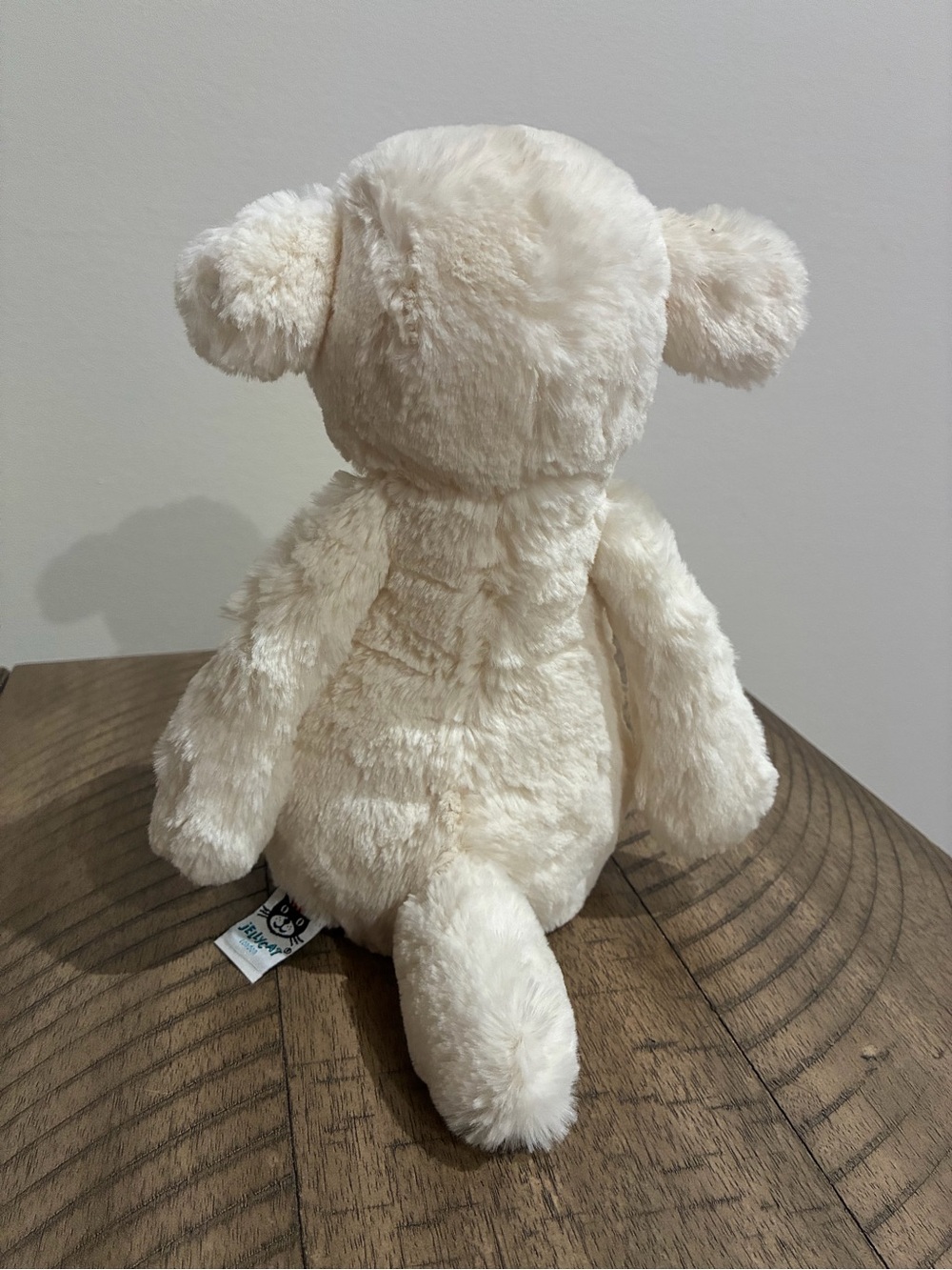 JELLYCAT London Bashful Lamb Medium Plush Animal Toy 12” Retired Lovey EXCELLENT - Picture 3 of 8